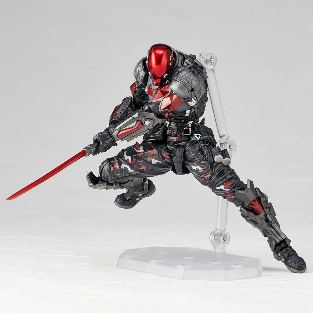 AMAZING YAMAGUCHI Arkham Knight Batman Red Hood Robin Jason Todd Figuarts Game Anime Model Toys for Boys Gifts Original Box