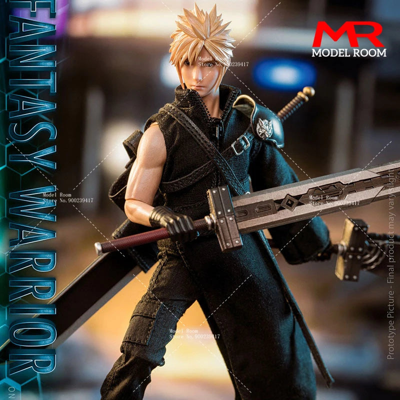 DSTOYS DS-2301 1/12 Fantasy Warrior Cloud Action Figure 6-inch Male Soldier Action Figurine Toy Full Set Collectible Model