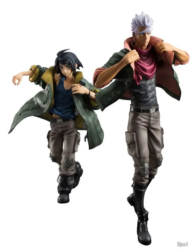 【Pre-sale】MegaHouse G.E.M. Series Mobile Suit : Iron-Blooded Orphans Mikazuki Augus & Orga Itsuka Set Model Classic Anime Toys