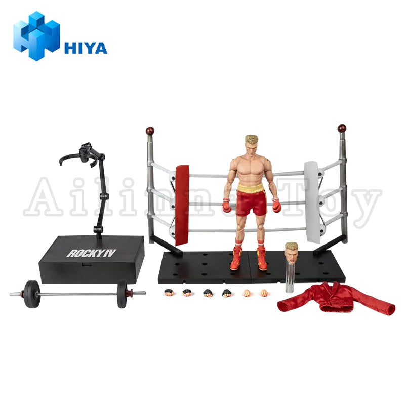 [Pre-Order]HIYA 1/12 16cm Action Figure Exquisite Super Series Rocky IV Ivan Anime Toy