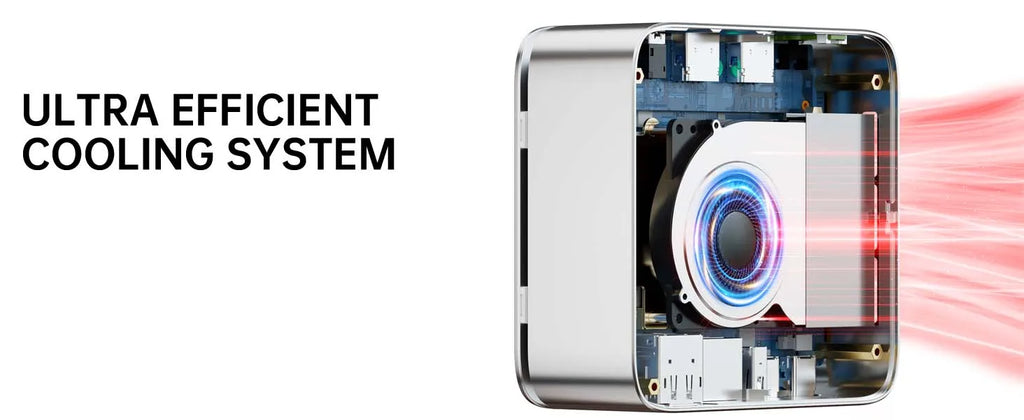 GMKtec G10 Mini PC AMD Ryzen 5 3500U 16GB DDR4 500GB SSD NVME Wifi5 BT5.0 Windows 11 Triple Display Desktop DIY Gamer Computer