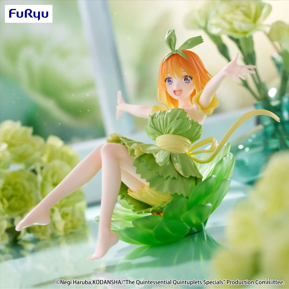 In Stock Genuine Furyu Bloo-Me! The Quintessential Quintuplets Nakano Ichika Nino Miku Yotsuba Itsuki Pvc Anime Action Figures