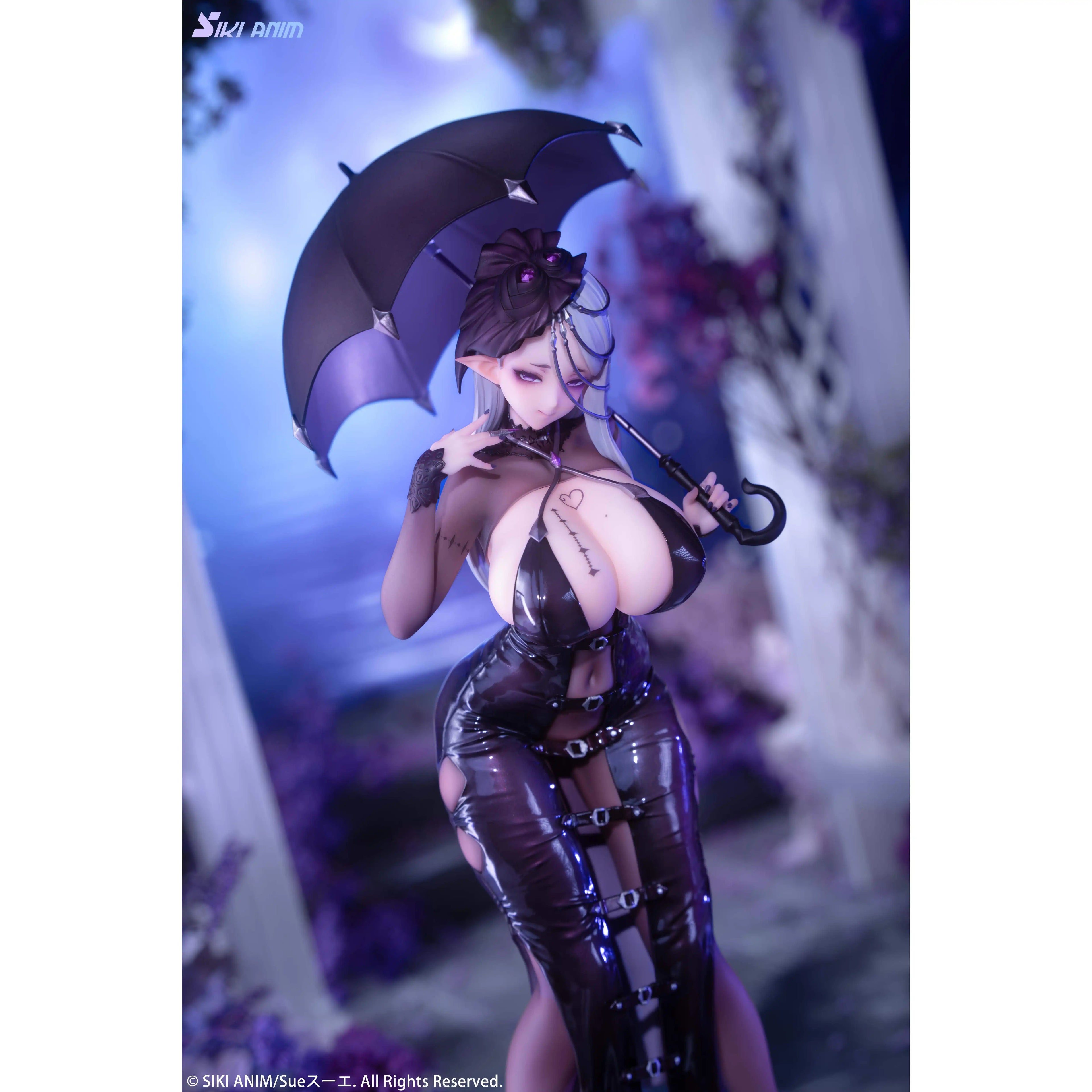 Siki Anim Collectible Widow Figure - Kirie Kelly Detailed Character Statue Gift