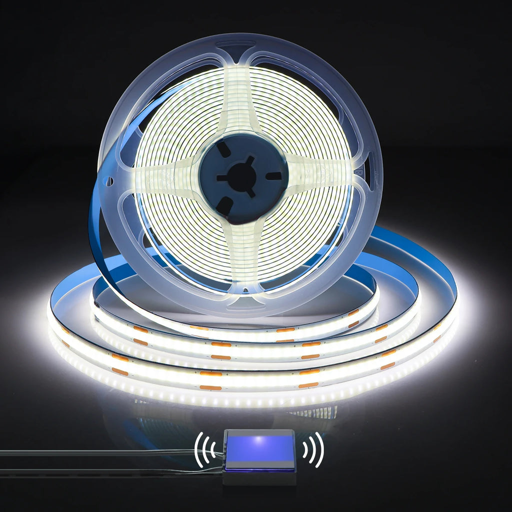 USB 5V LED лента, сензорен превключвател, димируема светлина за огледало за грим за баня, тоалетка за баня, огледало за подсветка, декоративна лампа