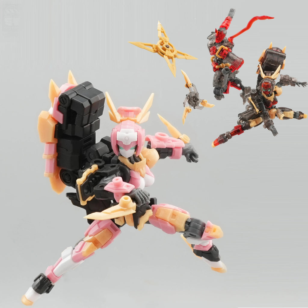 FIFTYSEVEN Number 57 Armored Puppet KIRIGYO Belle Courtesan No.57 1:24 Scale Assembly SAKURA Model Kit Action Figure Anime Toys