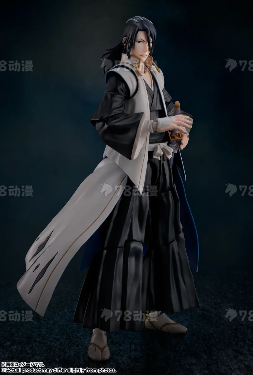 Bandai S.H.Figuarts BLEACH: Thousand Year Blood War Byakuya Kuchiki - Highly Detailed Collectable Model
