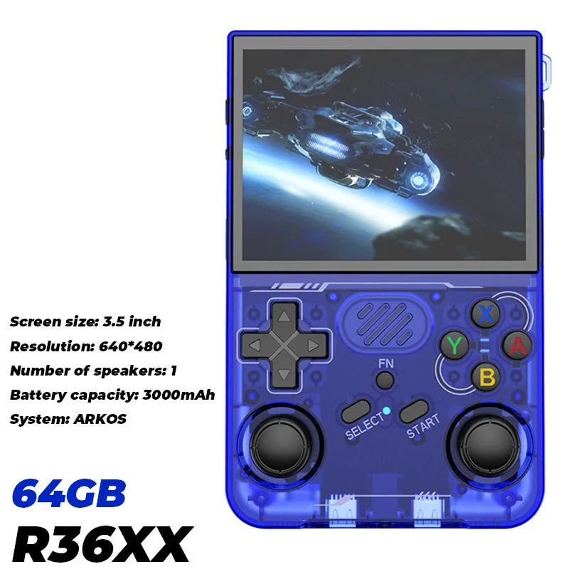 FUNKIDDY Retro Handheld Game Console R40XX pro Max Wi-Fi Compatible R36XX 20000+ Games Player Gift for Boys And Friends