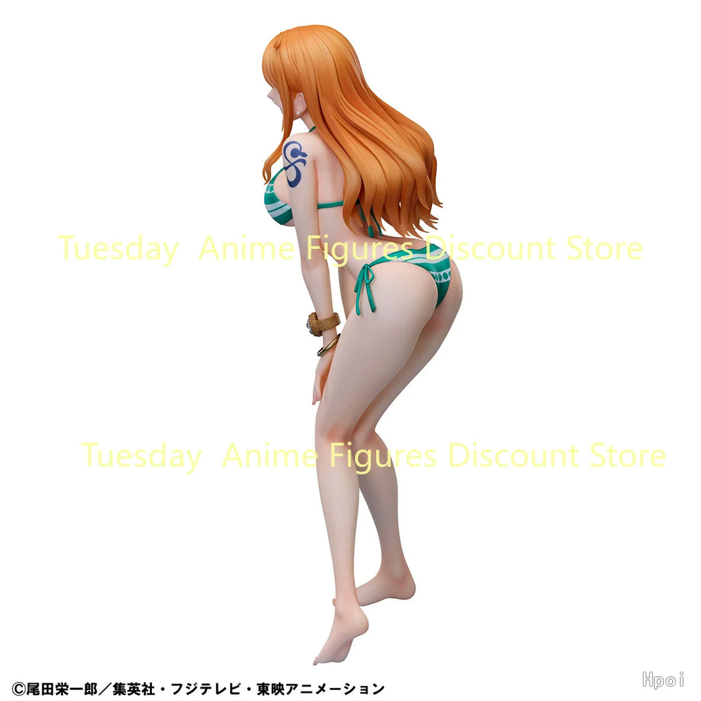 In Stock Original FREEing B-style ONE PIECE Nami Swimsuit Version Anime Figure 1/4 Statue Ornament