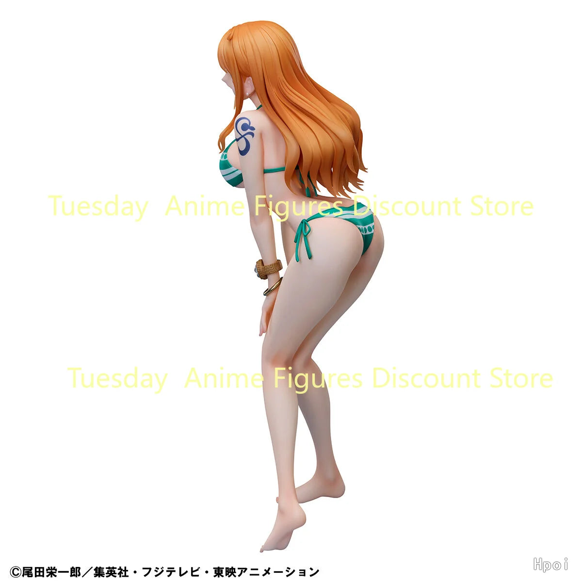 In Stock Original FREEing B-style ONE PIECE Nami Swimsuit Version Anime Figure 1/4 Statue Ornament