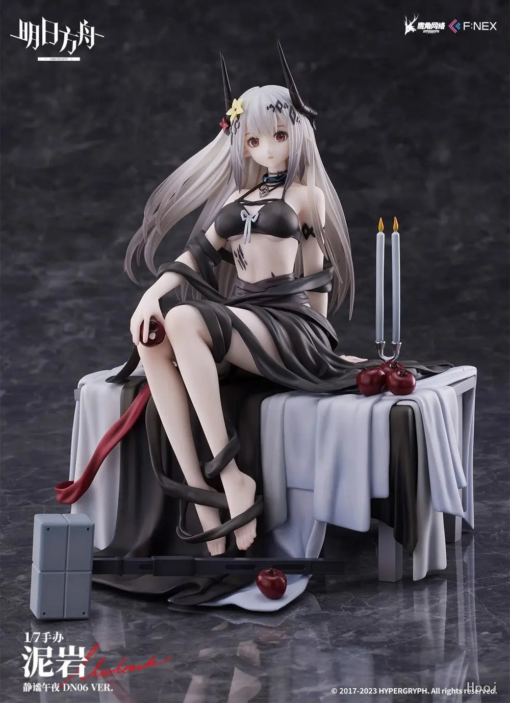 【MT】F:NEX Arknights Mudrock Silent Midnight DN06 Anime Figure H19cm 1/7 Scale