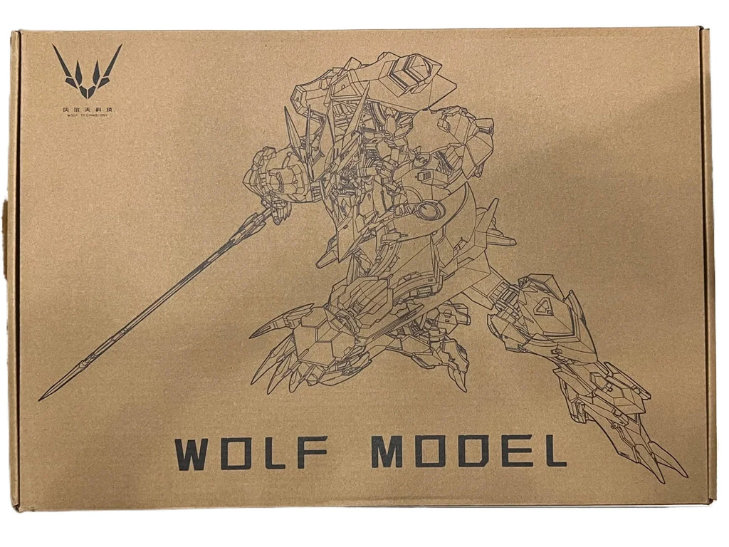 【IN STOCK】Wolf Technology Wolf King Alloy Skeleton 1/100 Barbatos Assembly Model Mecha Assembly Model Kit Action Figure Toy Gift