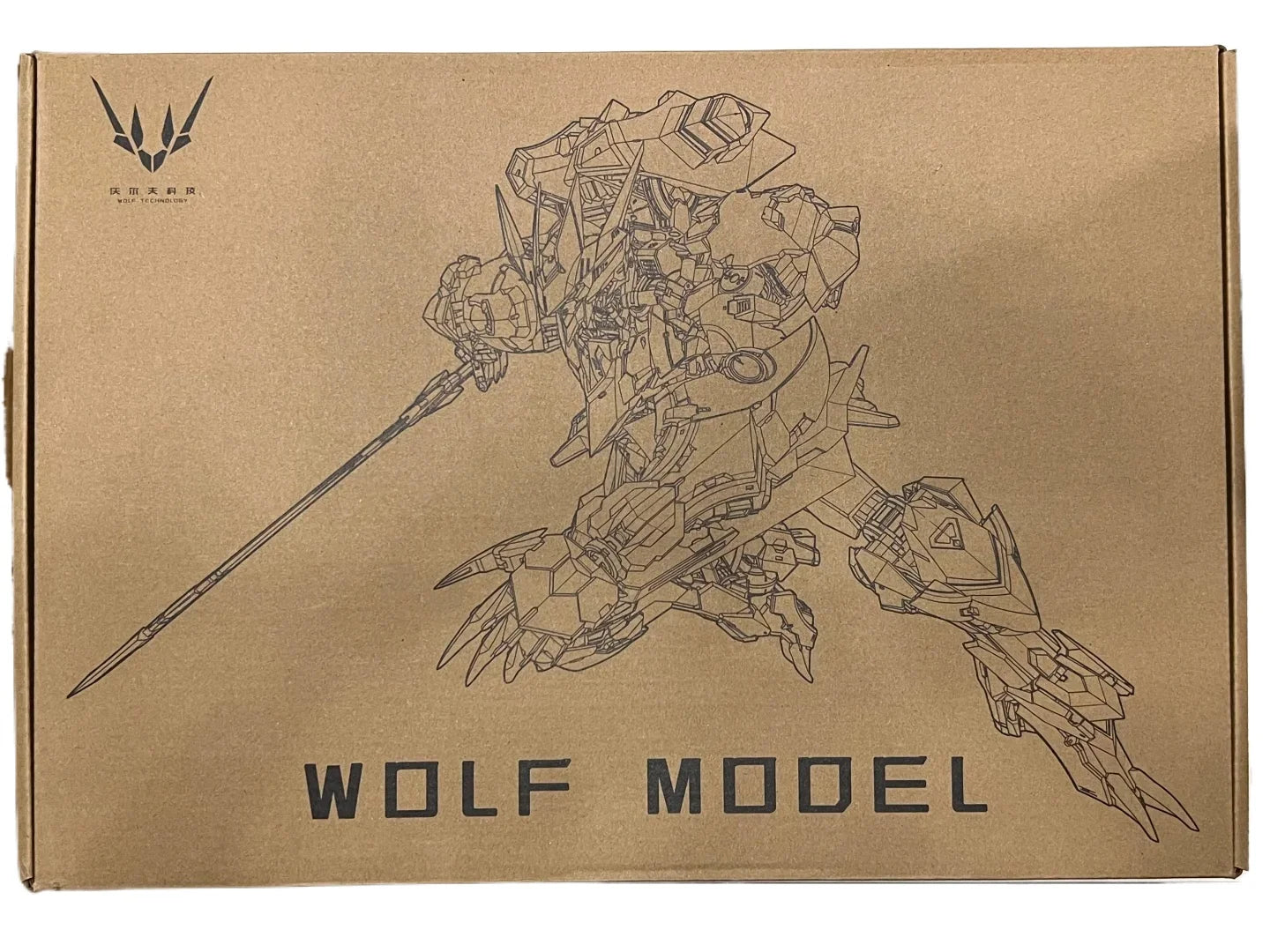 【IN STOCK】Wolf Technology Wolf King Alloy Skeleton 1/100 Barbatos Assembly Model Mecha Assembly Model Kit Action Figure Toy Gift