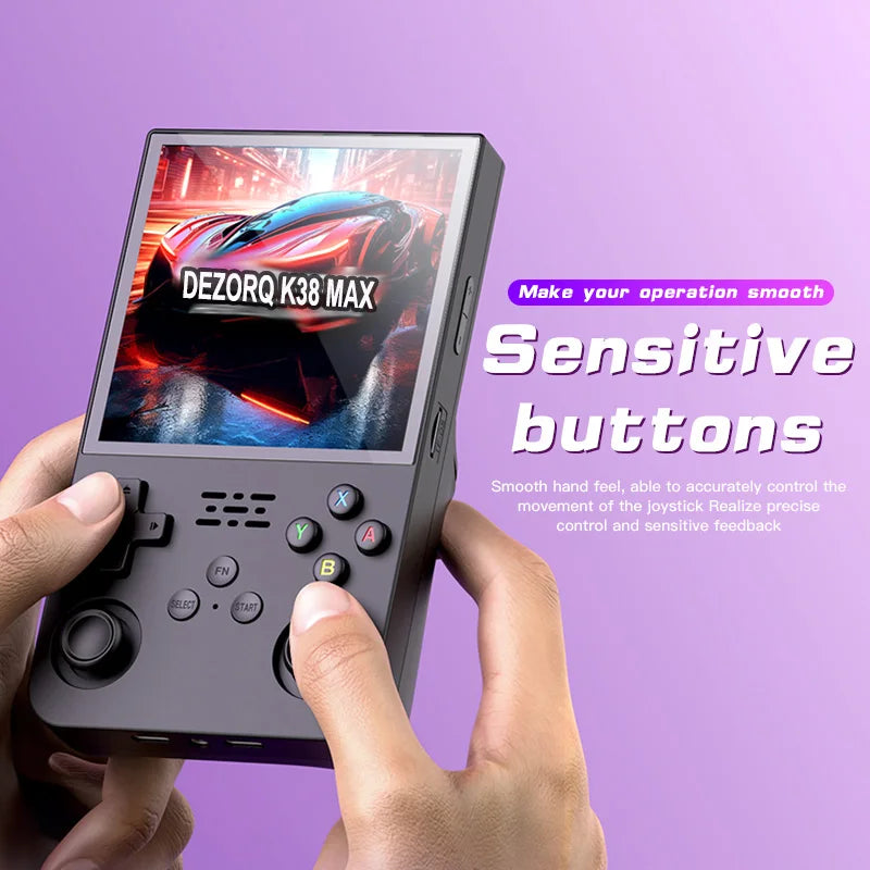 Portable Retro Handheld Game Console 4-Inch IPS Screen K36 Max Video Gaming Player Linux System Built in 10000+ Games for PSP