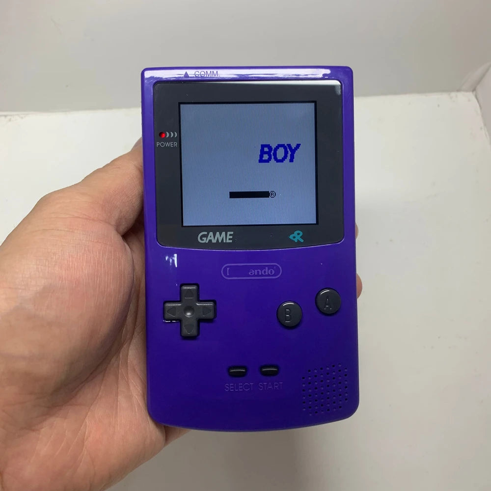 GBC New Casing and Original Motherboard 2.6 Inch LCD Display Screen for GAMEBOY COLOR GBC IPS LCD Retro Handheld Game Console