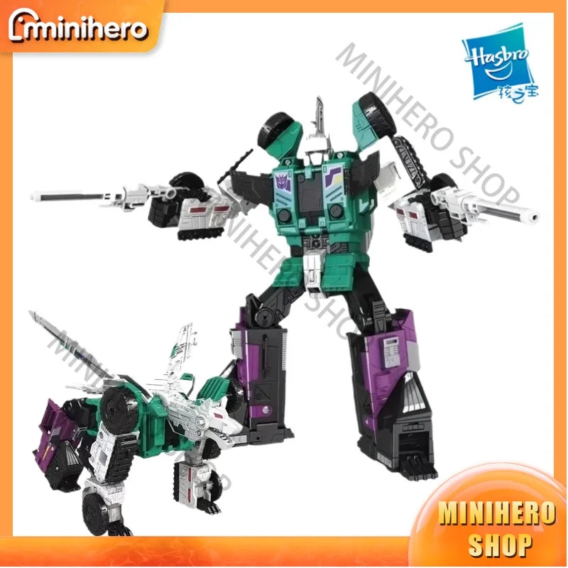 In Stock Original Hasbro Transformers Generations Titans Return Decepticon Revolver Six Shot Articulated Super Action Figure