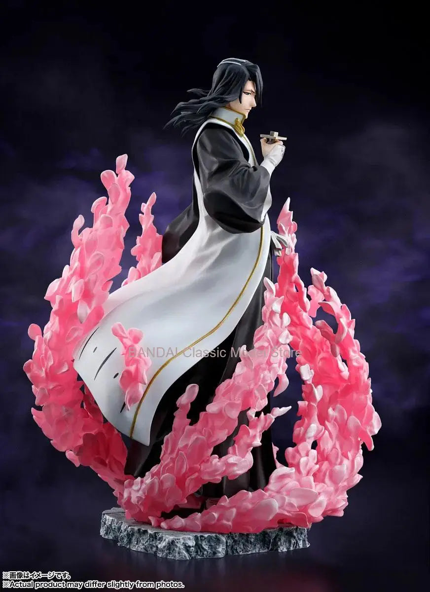 In Stock Original BANDAI Figuarts ZERO Kuchiki Byakuya 18.5CM Anime Figure Model Collectible Action Toys Gifts