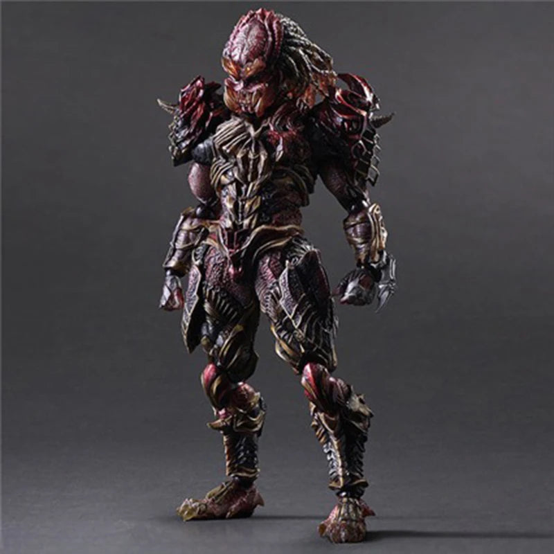Play Arts Kai Predator Action Figure Replacement Parts Movable Hands Helmet Open Mouth Skull Accessories For Serious Collectors