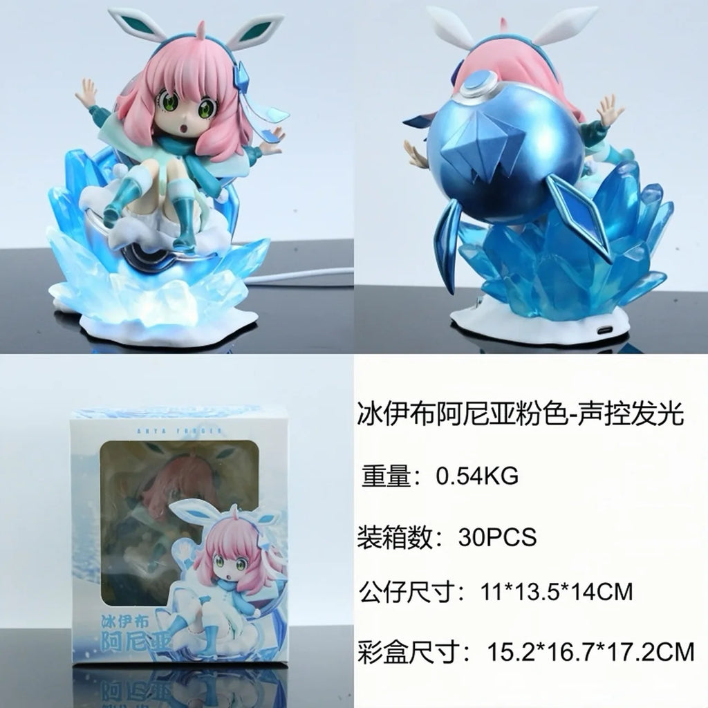 Spy×Family Anya Action Figure Collectible Anime Handmade Customizable Pvc Toy Baibian Popular Cos Series Stock Available