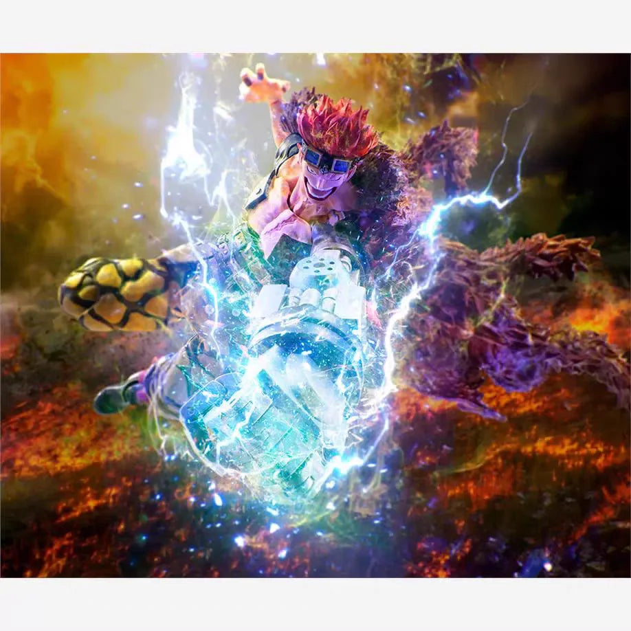 100% Original Bandai Sh Figuarts Shf One Piece Eustass Kid Action Figure The Raid on Onigashima Collection Action Figure Toy