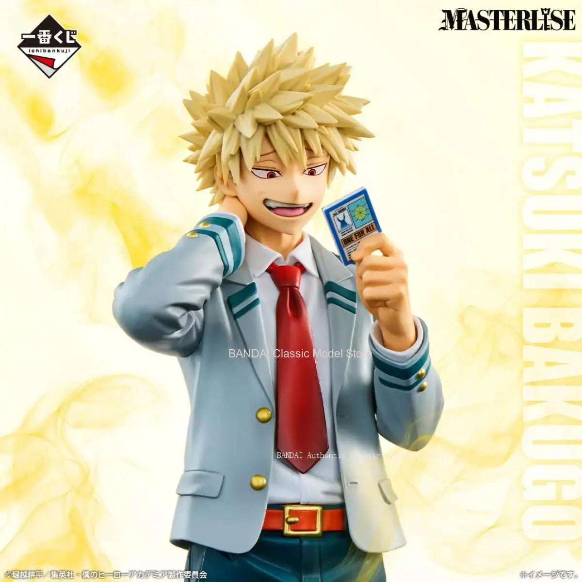 In Stock Original Bandai Ichiban Kuji My Hero Academia Izuku Midoriya Katsuki Bakugo Endeavor Hawks Anime Figures Model Gift