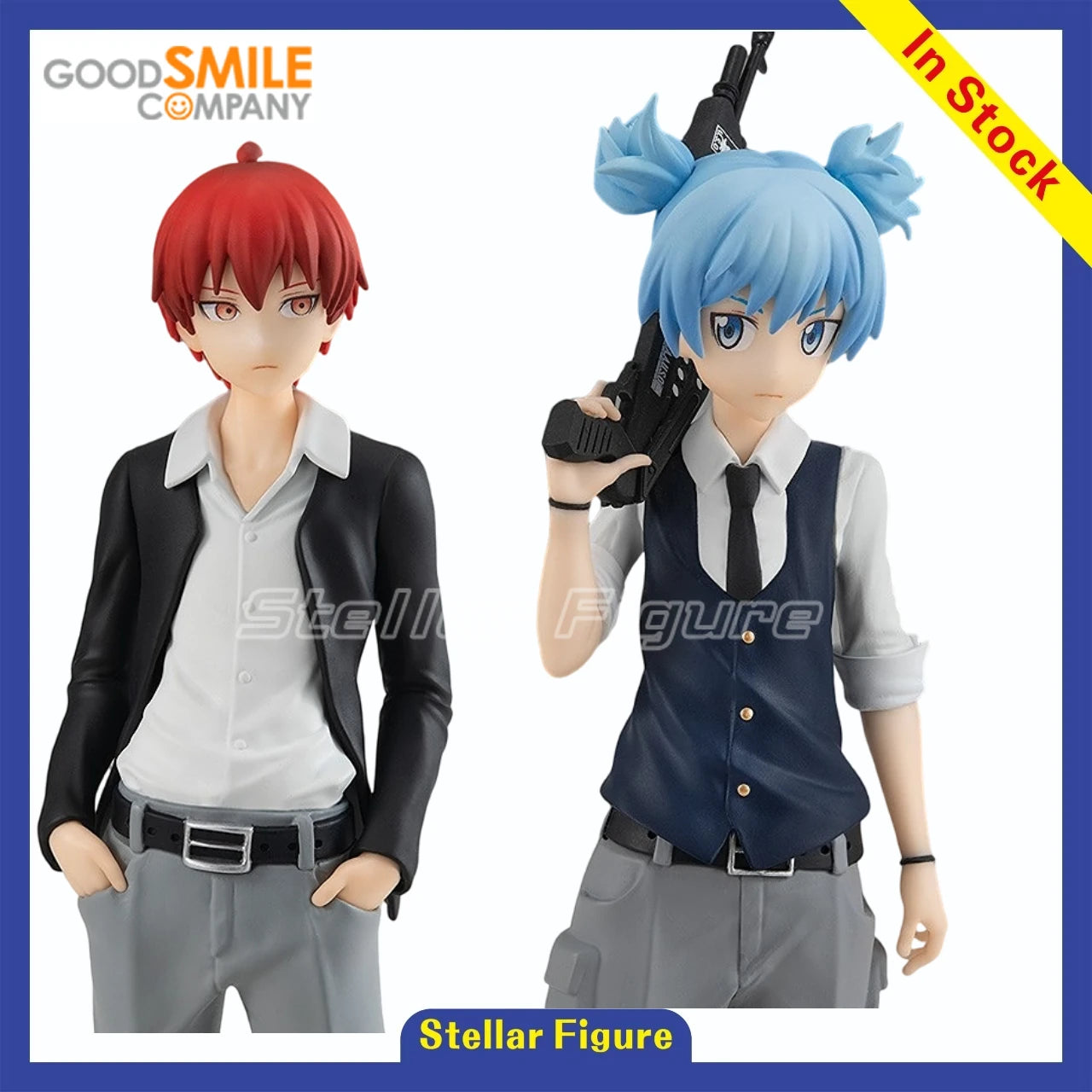 【SF】In Stock GSC POP UP PARADE Assassination Classroom Shiota Nagisa Karma Akabane 2PCS Figures Model Collection Anime