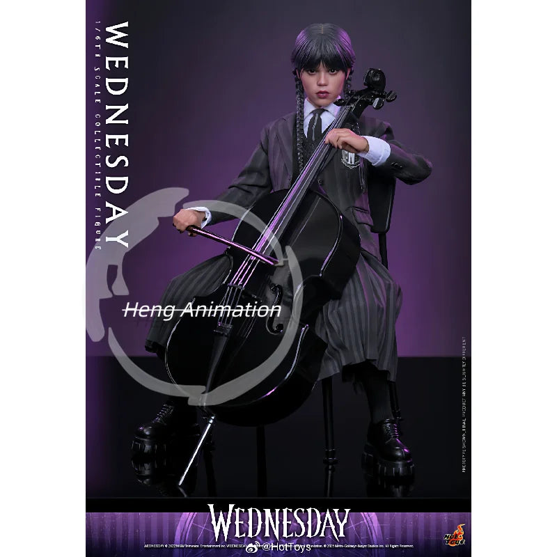 pre-sale  HOTTOYS HT 1/6 TMS135 Wednesday: Naraku Academy Style Articulated Action Figure Anime Collectible Figurine Trendy and