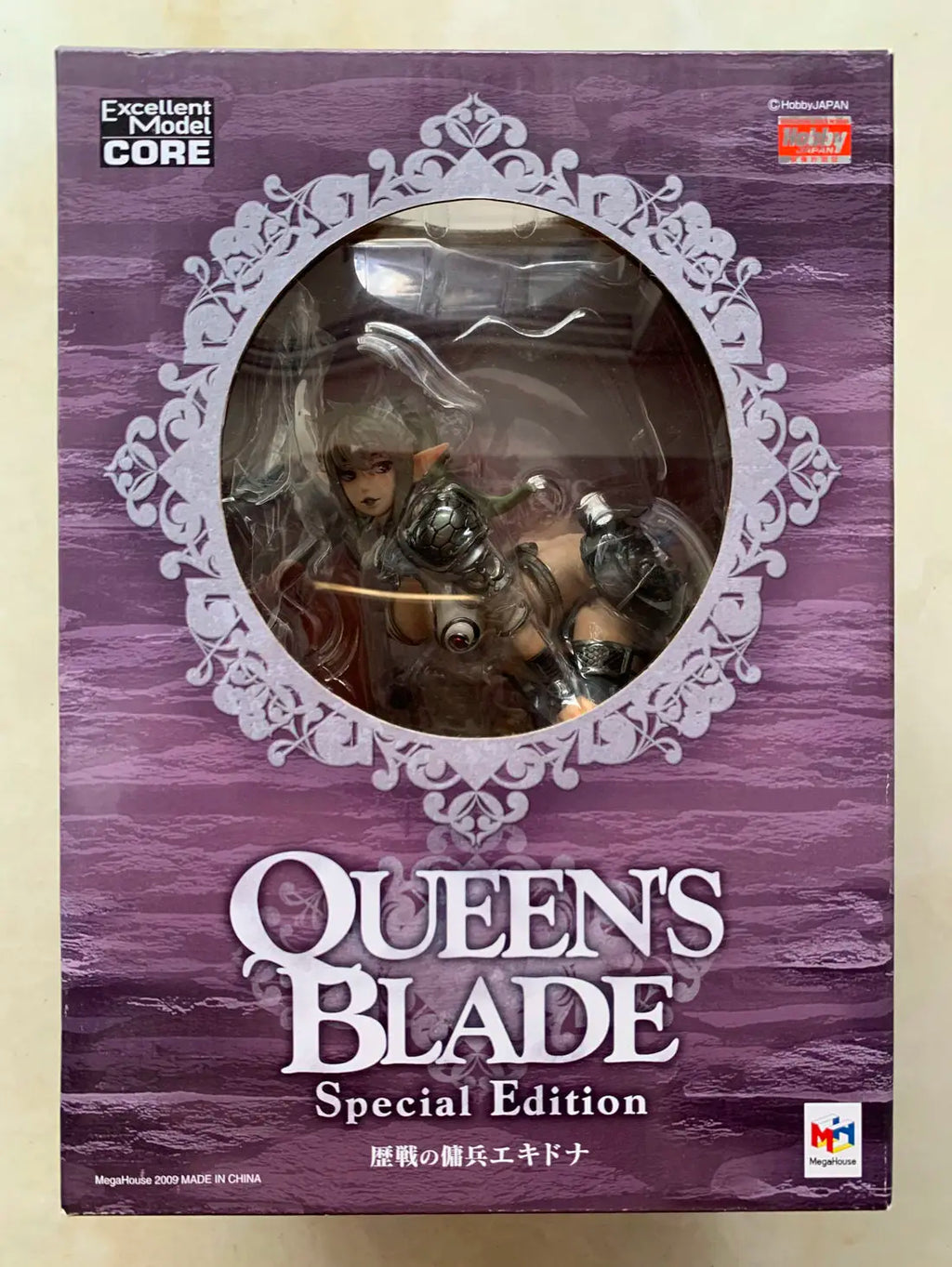 MegaHouse Original Authentic Queen's Blade Rebellion Cattleya/Katerea, Mellona Finished Dolls Exquisite Models Handmade ToysGift