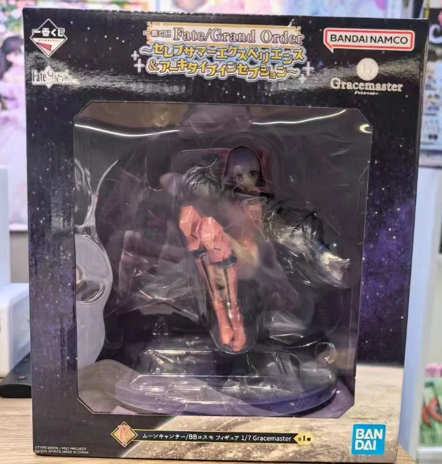 Original BANDAI Ichiban Kuji Fate/Grand Order Tenochtitlan Ereshkigal BB Moon Cancer Action Figure Model Desktop Decoration