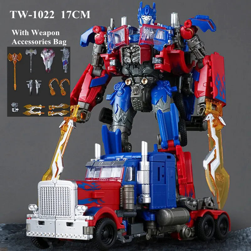 IN STOCK LIJIANG 23CM Big Size Cool Transformation Movie 7 New Action Figure Robot Car Toys Anime Animals Model Boys Kids Gift