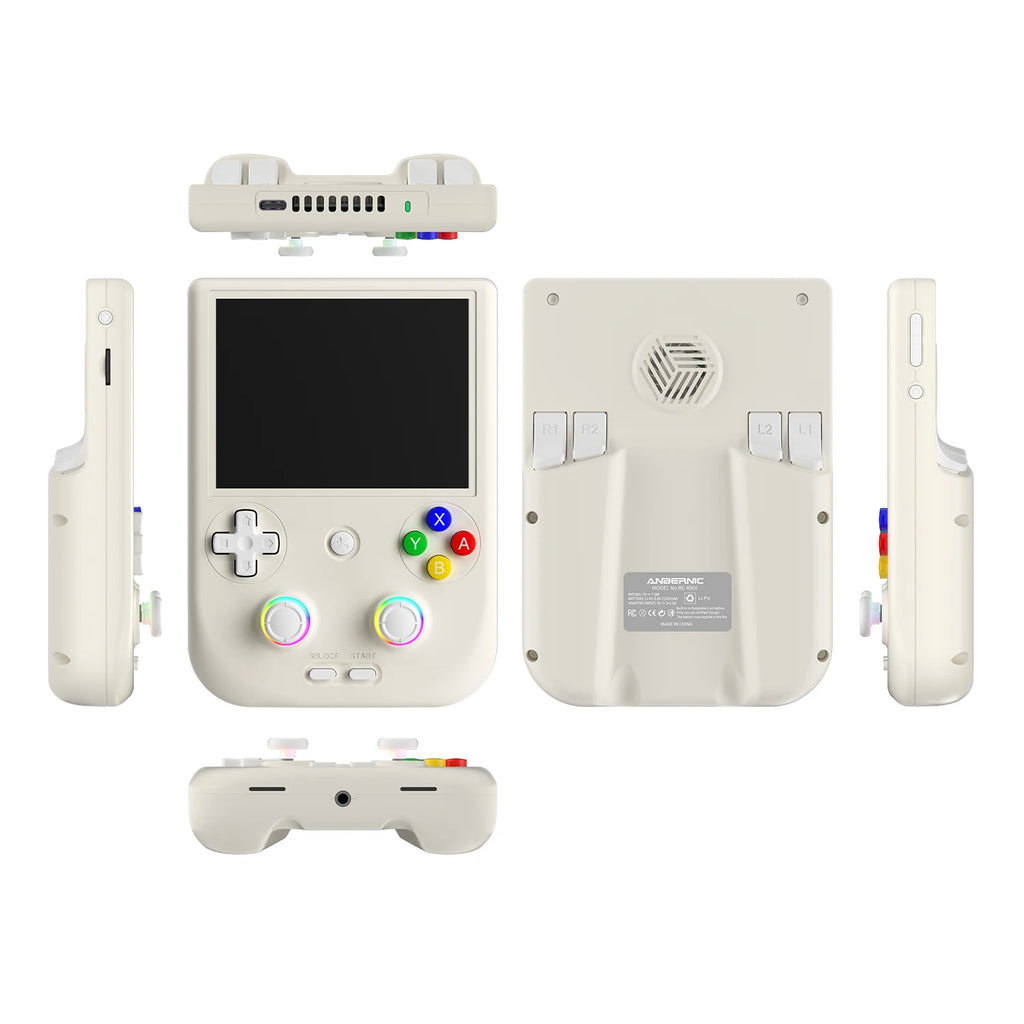 ANBERNIC RG406V Portable Game Console 4’’ IPS Touch Screen Android 13 Unisoc T820 64-bit Game Player 5500mAh RGB lighting