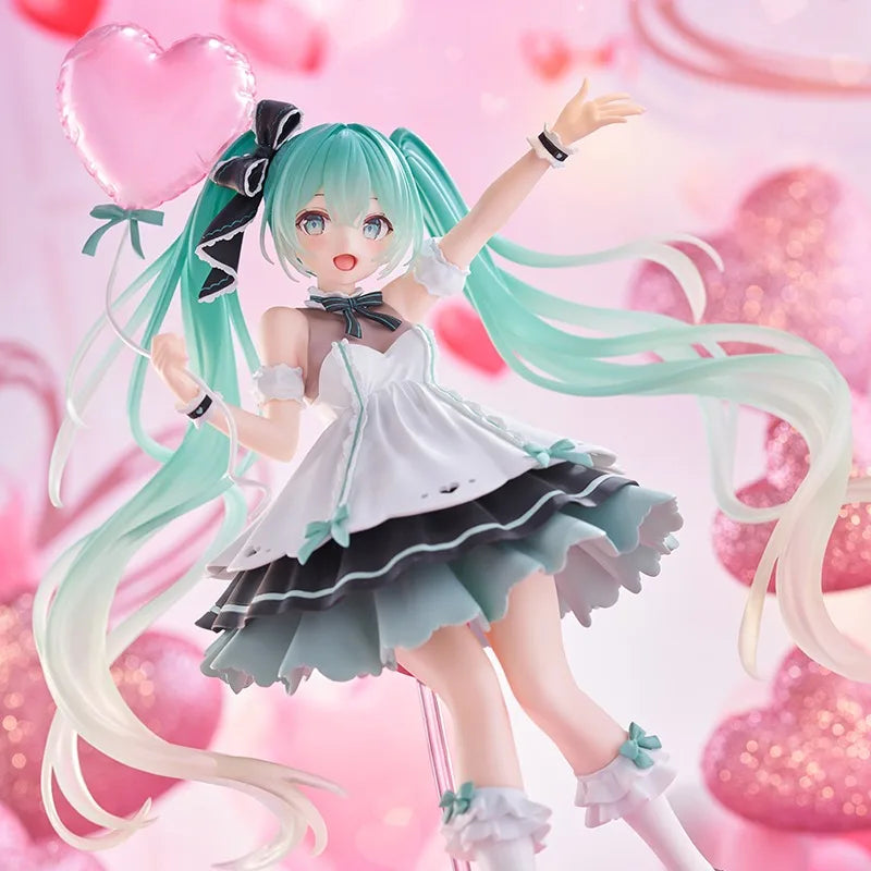 Original TAITO Hatsune Miku Birthday Party 2025 AMP Figure Ver. Anime Action Model Collectible Toys Gift