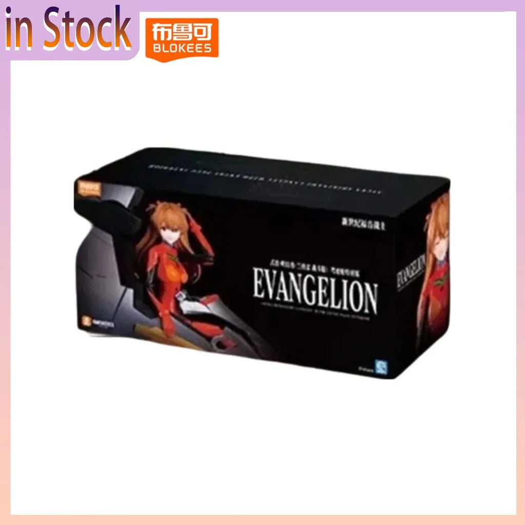 In Stock Blokees Oficial Genuine Evangelion  REI AYANAMI Cockpit Model Kit Figures Anime Model Boys Toy No Original Box