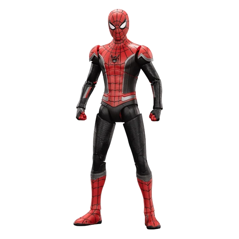 Marvel Spider-Man No Way Home Black Gold Suit Super Articulated Action Figure Collectible Model Toy For Kids Marvel Fans