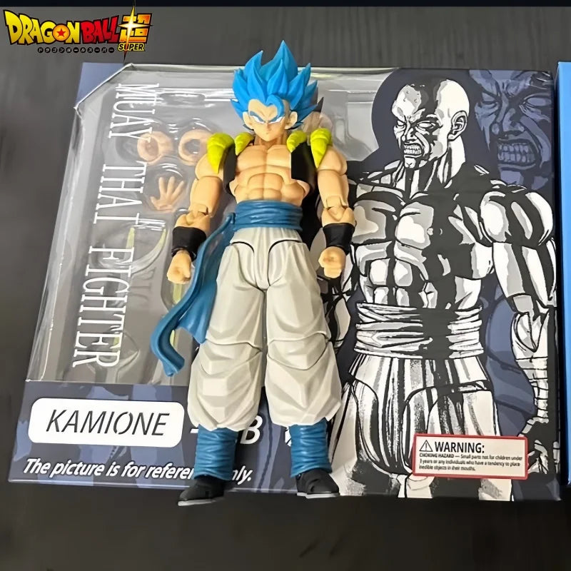 Brand New In Stock Kamione Tonsenarttoys Gogeta Dragon Ball Z Shf Super Saiyan Blue Ssj Son Goku Vegeta Action Figure Toy Gift