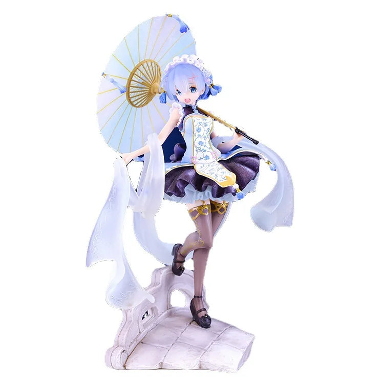 In Stock Anime Action Figure Rem Qilolita 1/7 Model Figure Statue - Life in a Different World from Zero Decoration Gifts