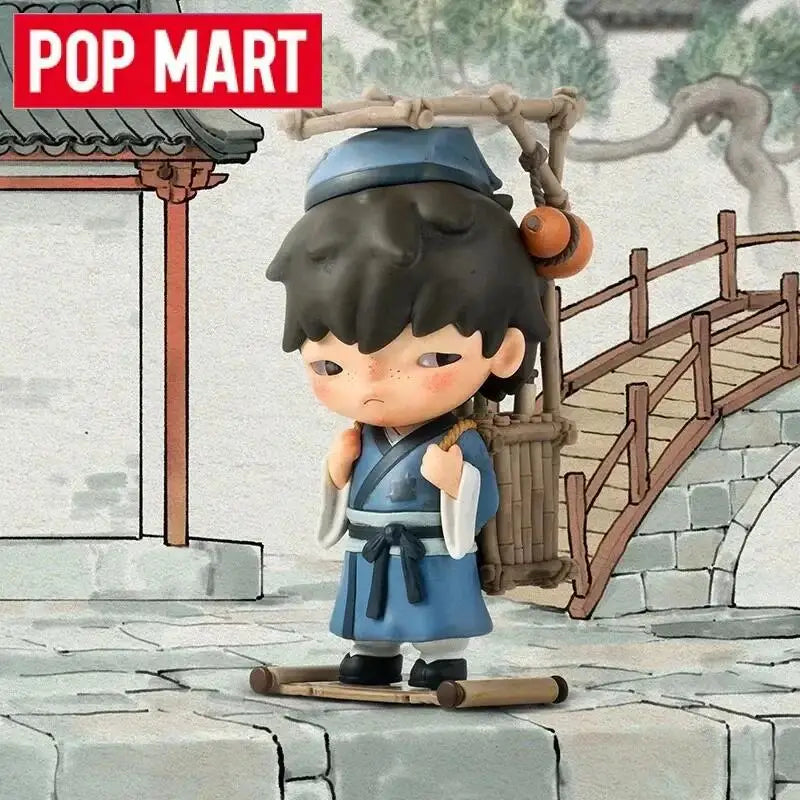 POP MART Matchless Pop Mart 14Th Anniversary Series Blind Box Toys Kawaii Anime Action Figure Surprise Mystery Box Dolls Girls
