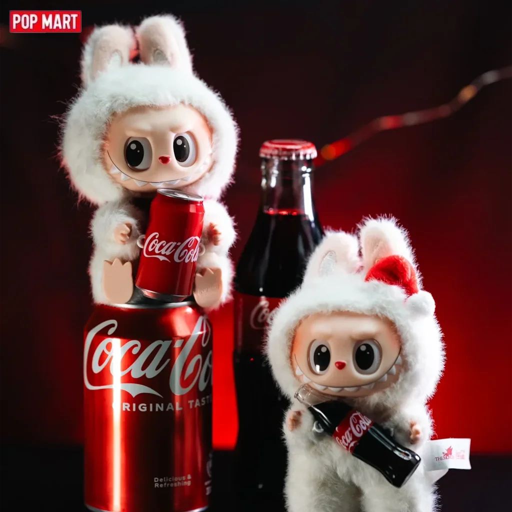 Pop Mart LABUBU Coca-Cola Blind Box: Limitierte Auflage 2024, Originalware, Partygeschenk, kinderfreundlich, Versand ins Ausland!