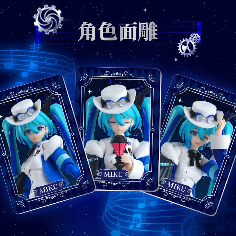 In Stock FANTASTICS HATSUNE MIKU Strawberry Cake WITH YOU 2025 SERENDIPITYEDITION Q Ver. VIVID ECHOES Movability Mooel Toys