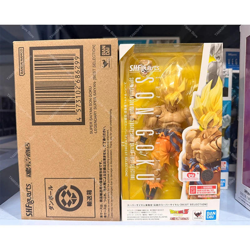 In Stock BANDAI S.H.Figuarts Son Gohan Vegeta Android 16 Frieza Turtle Dodoria Dragon Ball Z Action Figure Collection Gift