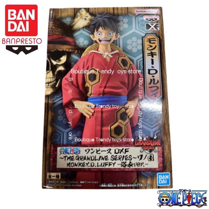 In Stock Bandai Original Banpresto One Piece Monkey D Luffy Action Figure Model Doll Brand New Boxed Figure Toys
