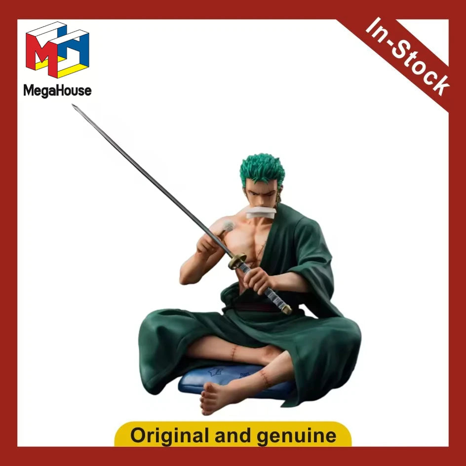 【UA】 MegaHouse Portrait of Pirates SOC One of Navigation Roronoa Zorro  Scale 1/8  Figures Model Toys Gifts