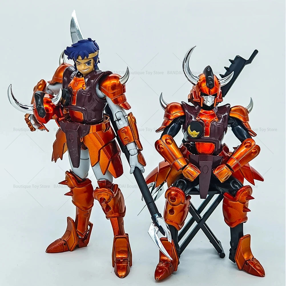 YOYO/KOO Modell Ronin Krieger Yoroiden Samurai Trooper Ryo Sanada Legierung Rüstung Tiger Vajra Schwarz/Weiß Action Figur Spielzeug modell