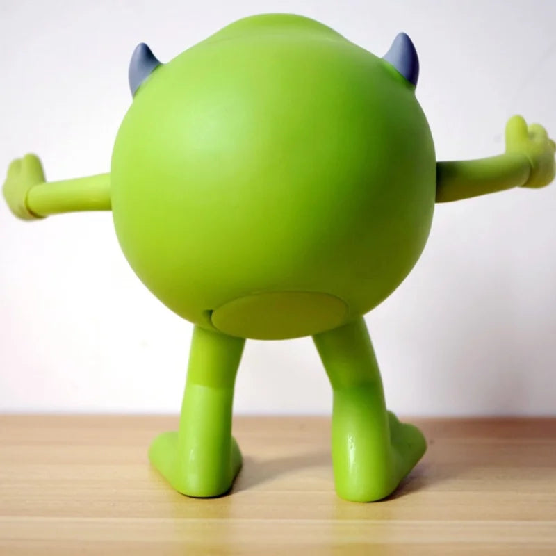 15cm Toy Story Monsters University Mike Wazowski Mr Q Money Pot Piggy Bank PVC Action Figure Model Toys Collection Doll