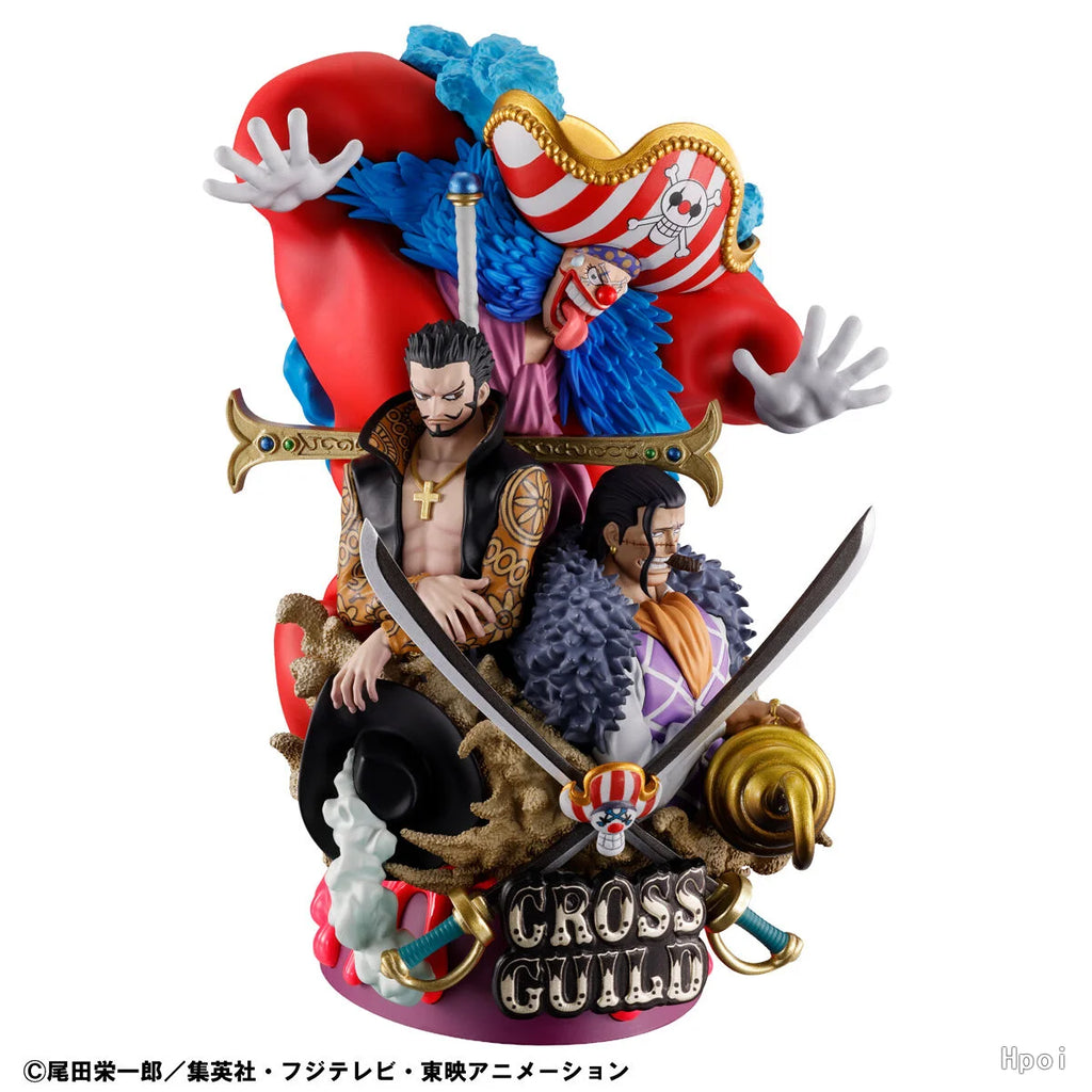 +In Stock Original MegaHouse Petitrama Series DX LOGBOX 03 Cross Guild 14cm 2025 New Product  Animation Figure Ornaments