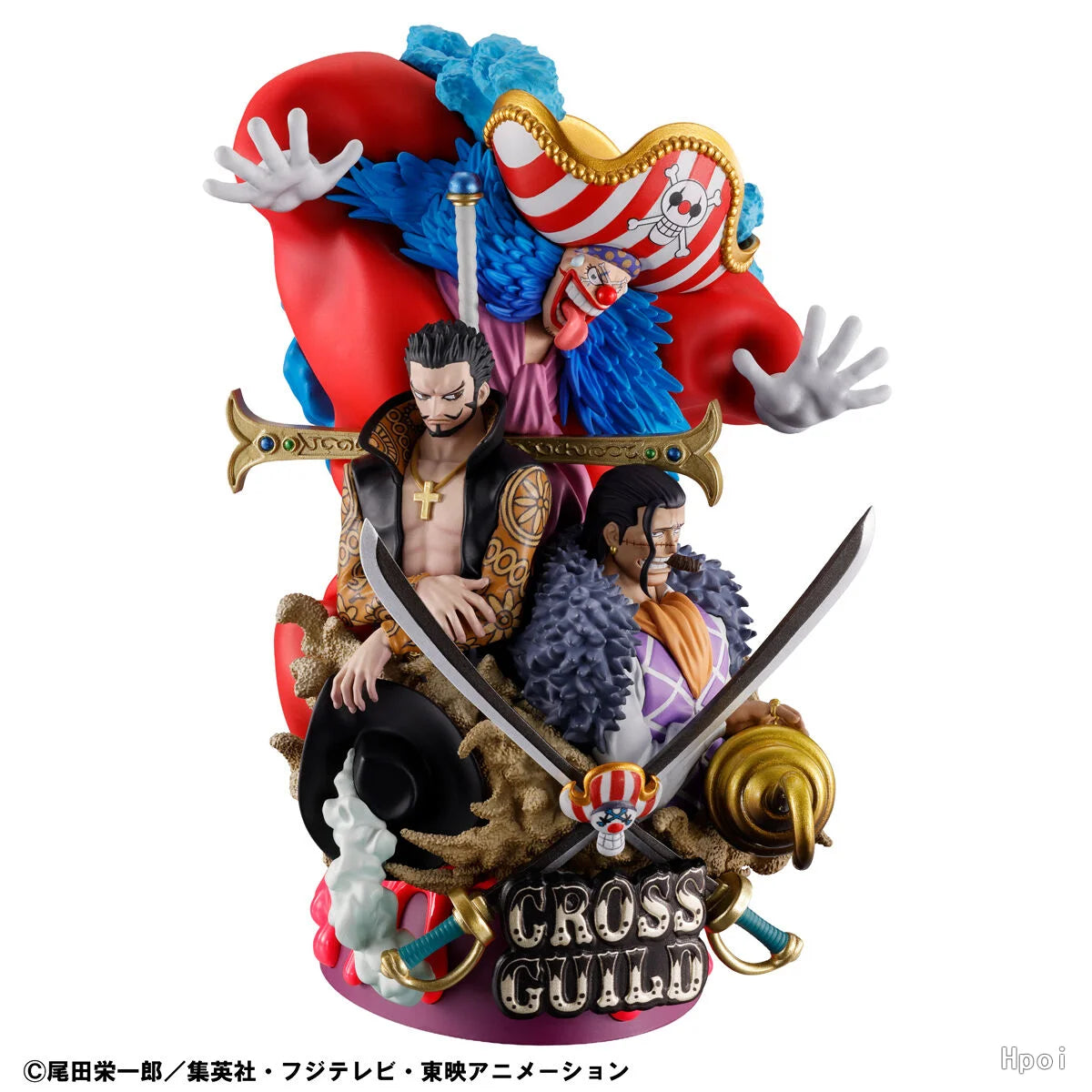 +In Stock Original MegaHouse Petitrama Series DX LOGBOX 03 Cross Guild 14cm 2025 New Product  Animation Figure Ornaments