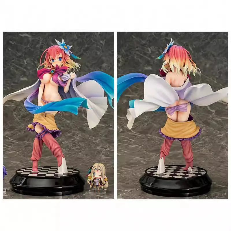 No Game No Life Stephanie Dola Figure  Anime Girl PVC Statue Boxed Model Toy Cute Collectible Action Doll Desk Decoration Gift