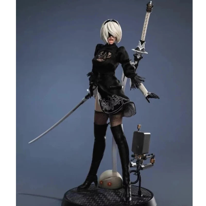 Mttoys019 Nier 2b 1/6 Scale 12 Collectible Action Figure Full Set Women Soldier Adventure Game Doll  Adult Figure Collectors
