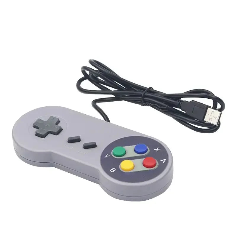 USB Gamepad Retro Gaming Joystick Wired Controller for Linux Game PC NESPi RetroPie Windows Raspberry Pi 5 4B 3B+ 3B