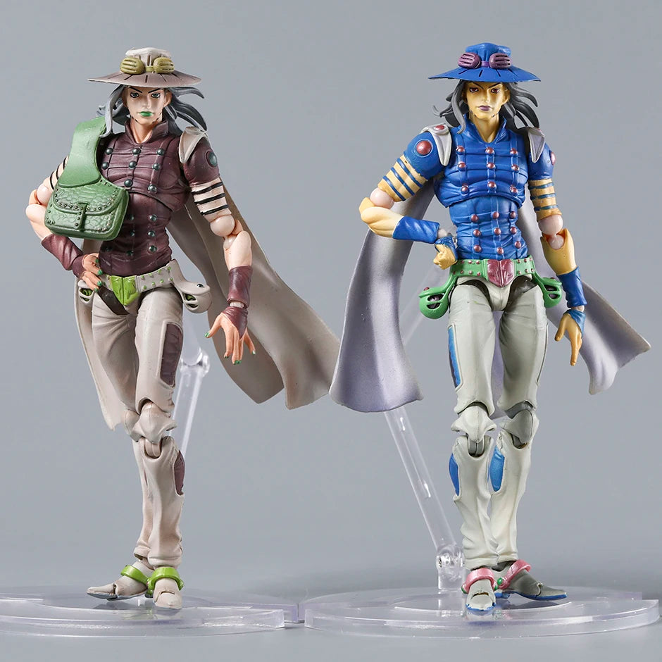SAS Steel Ball Run Gyro Zeppeli Third Action Figure Model Gift Collectible Figurine