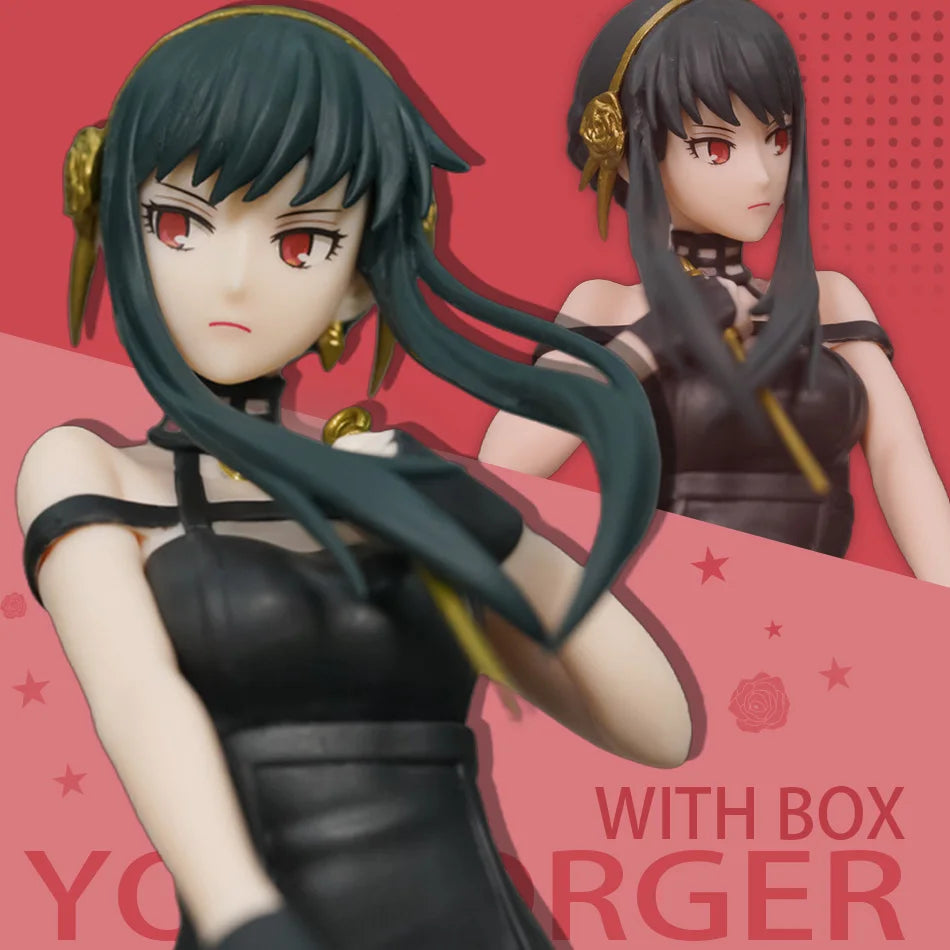 16CM SPY×FAMILY Аниме фигурка Kawai Anya Forger Yor Forger Екшън фигурки стояща фигурка колекционерски модел кукла играчки на склад